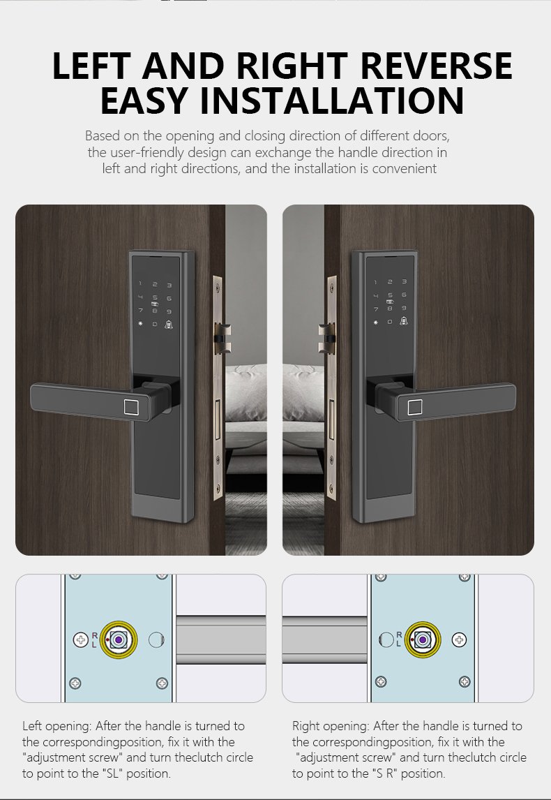 left and right reverse easy installation